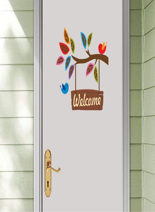 Asmi Collections Welcome Home Wall Stickers for Entry Gate - Image 1